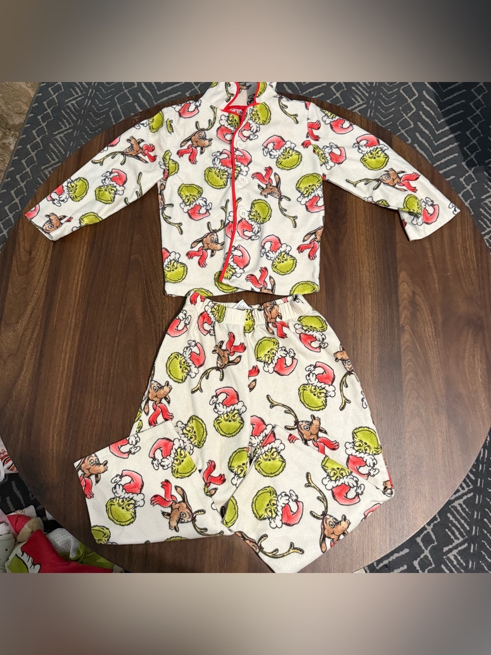 Grinch pajama set